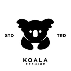 koala logo icon design template vector with modern illustration concept style  © Alpha Vector