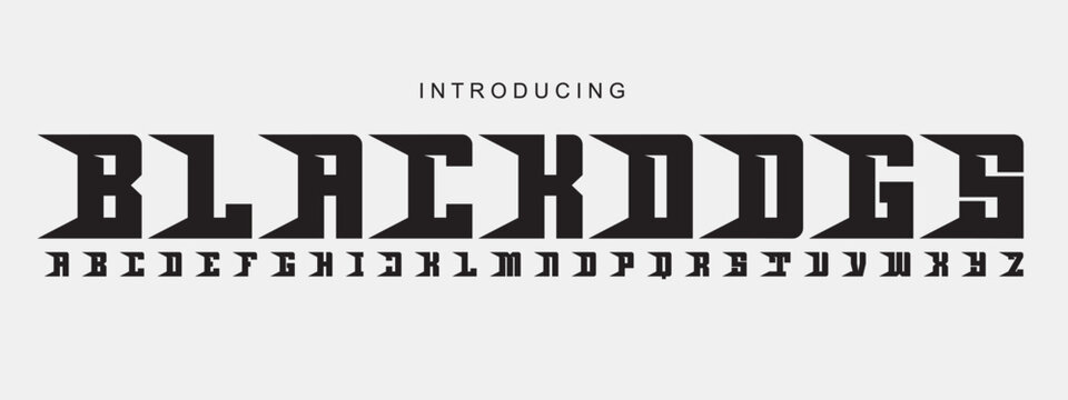 Alphabet font. Typography decorative elegant  lettering for logo. vector illustration. stock image.allFont