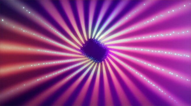 Abstract moving figures vj loop animation