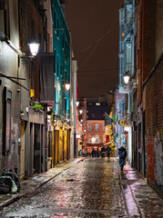 Fototapeta premium street in Dublin Ireland