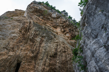 Fara San Martino-Palombaro nature reserve, Chieti. The Gorges of San Martino