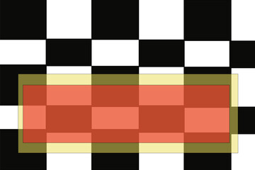 red and black checkered flag