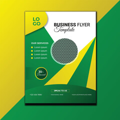 creative business A4 flyer design template for business promotion. poster, banner, leaflet and free promotion.