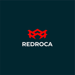 Obraz premium abstract sign logo design futuristic logo design brand sign logo design