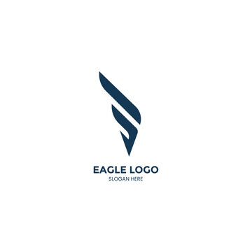 Eagle logo design vector, Illustration