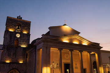 Isernia, Molise. The Cathedral of St. Peter the Apostle