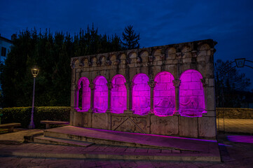 Isernia, Molise. The Fraternal Fountain.