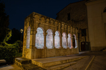 Isernia, Molise. The Fraternal Fountain.