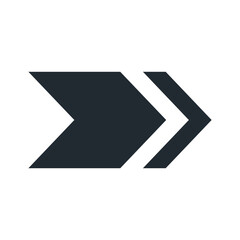 icon arrows collection in black color on a white background for website design	