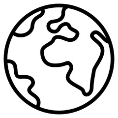 planet earth icon