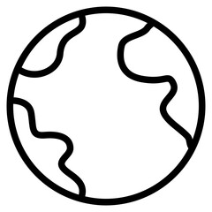 planet earth icon