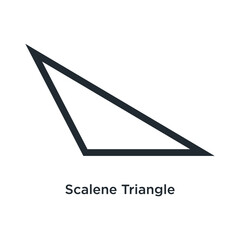 icon scalene triangle