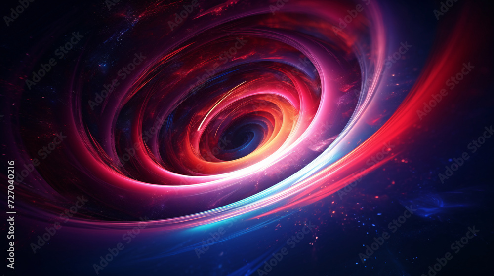 Canvas Prints digital galaxy colorful black hole scene abstract graphic poster web page ppt background