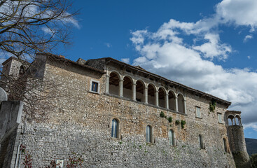 Macchia d'Isernia. Baronial castle D'Alena