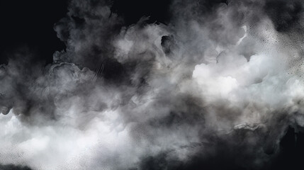 Obraz premium Abstract black watercolor background.Hand painted watercolor.