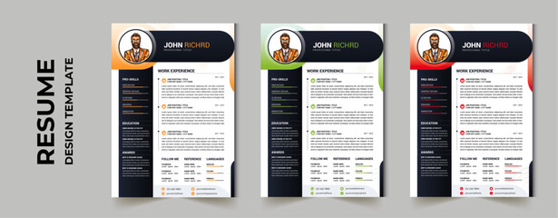 simple resume design