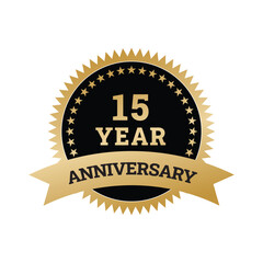 15 Year Anniversary Vectors