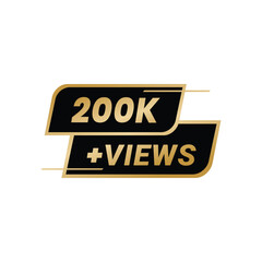 200k+ Views Vectors