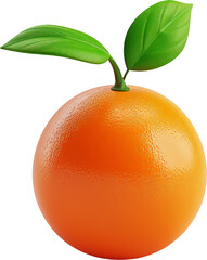 Tangerine orange transparent background PNG clipart