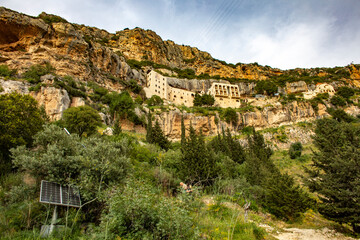 Our Lady of Hamatoura orthodox monastery, Kannoubine Valley, Lebanon