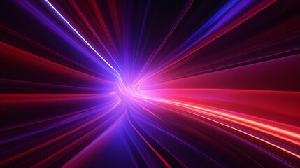 Fototapeta premium Abstract technology glowing lines background, abstract graphic poster PPT background