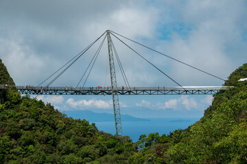 Famous Skybridge in Langkawi Malaysia