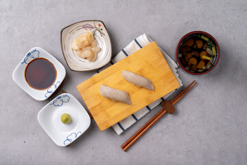 Flatfish, sushi, salmon, fish, sashimi, shrimp, tuna, Japanese, big shrimp, fried, taco, fin, fried tofu, flying fish roe, eel, beef, bulgogi, eggs, sea bream