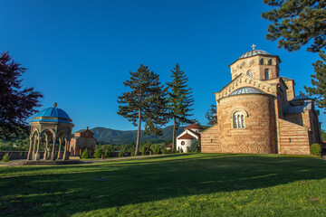 Zica orthodox monastery near Kraljevo, Serbia