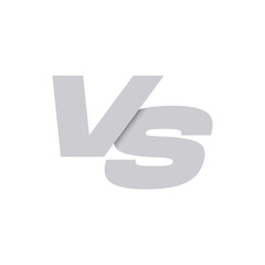 Versus logo, VS letters for sports, fight, competition, battle, match, game. Vector iconVersus logo, VS letters for sports, fight, competition, battle, match, game. Vector icon