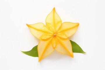 Fototapeta premium Star fruit on white background.