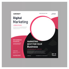 Digital marketing social media post deign 