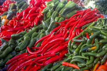 Vegetable shop in Paris, France