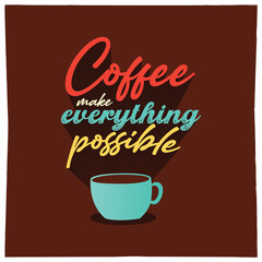 Quote poster, typography poster illustration, wall décor frame idea, motivational quotes 