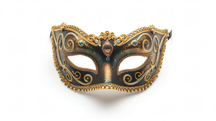 A stunning opera carnival mask that will add a touch of elegance and mystery to any project. This beautifully crafted mask features intricate details and vibrant colors, perfect for masquera