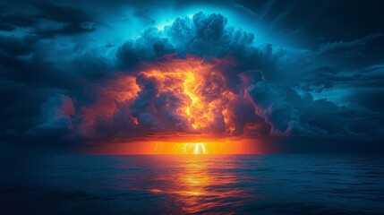 Fiery Skyfall