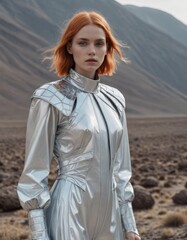 Silver Linings: Avant-Garde Fashion Redefined with Unconventional Grace