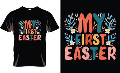 Easter Day T-shirt design,easter bunny t shirt design vector,hop,humor,hunter,joke,lovely,Easter Bunny clothing, My 1st Easter,Dead Bunny,Easter day trendy shirt design,12