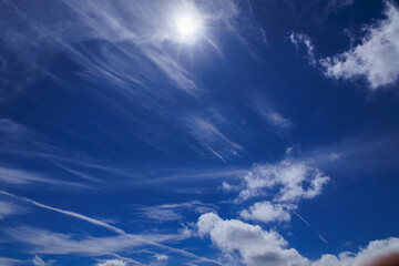 青空に浮かぶ雲