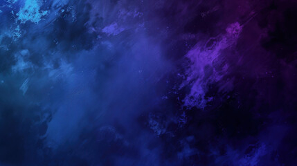 Abstract dynamic painting with blue and purple strokes wallpaper background