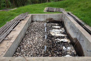 Abakundakawa coffee grower's cooperative, Minazi coffee washing station, Gakenke district, Rwanda....
