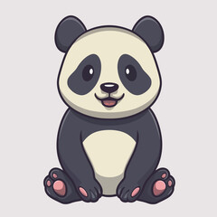 Panda vector illustration