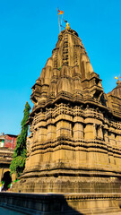 kalaram temple at nashik in maharashtra in india.