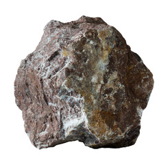 mineral stone isolated. natural boulder element