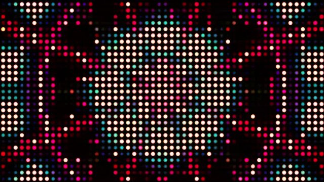 dj light vj loop kaleidoscope animation 3d abstract motion background