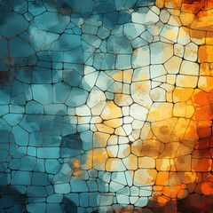 An abstract background with colorful paints, generative AI