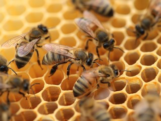 Working Bees on Honeycombs