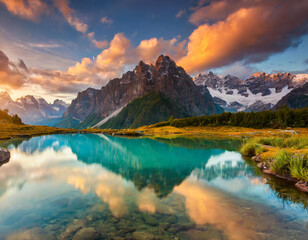 sky,clouds and cloud with pastel colors at the evening sunset