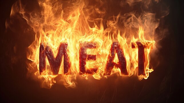 Word Meat on Fire