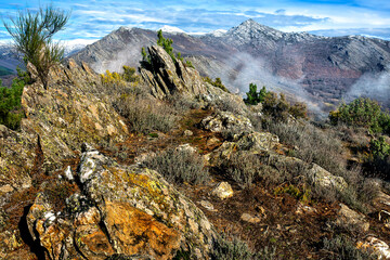 Pico Santuy desde el cerro Bañaderos