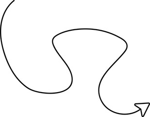 Obraz premium Arrow line. Elements for design
